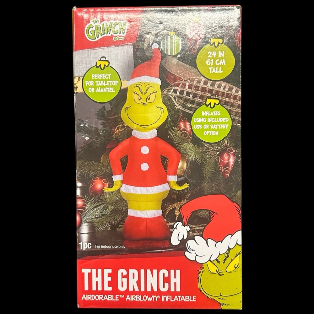 Inflatable grinch